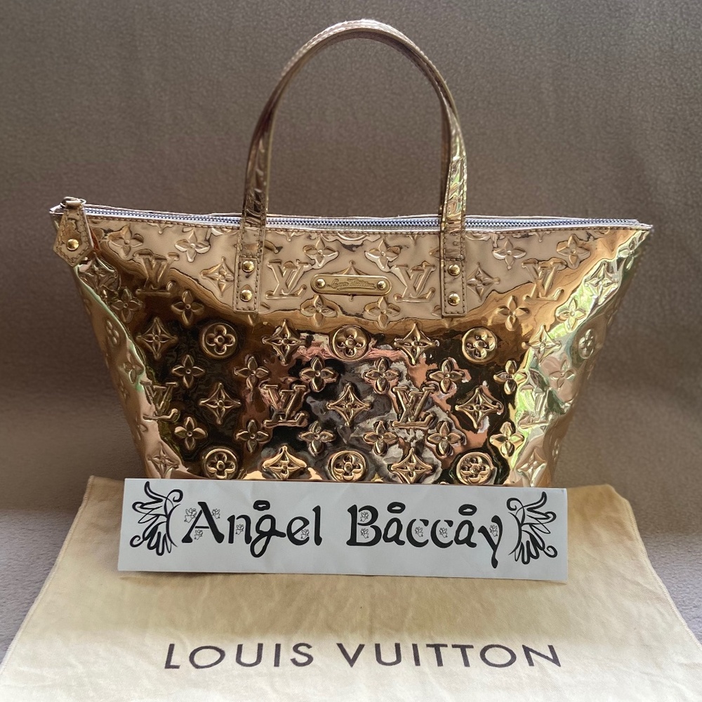 Louis Vuitton Gold Miroir Mirror Bellevue PM